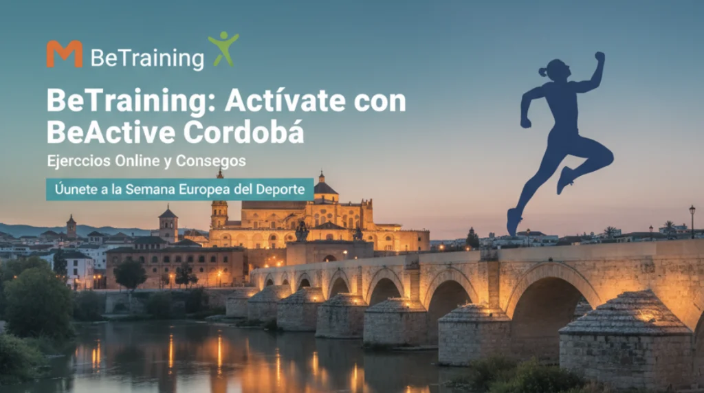 Logo de BeTraining: Entrenamientos personalizados en línea